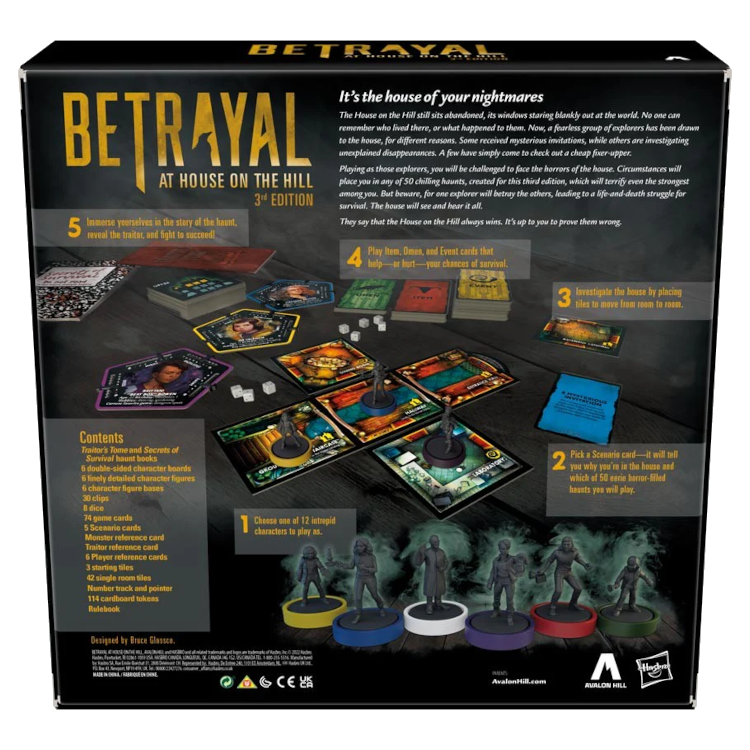 Betrayal at House on the Hill 3rd Ed.