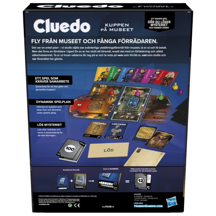 Cluedo Flykt - Kuppen på museet