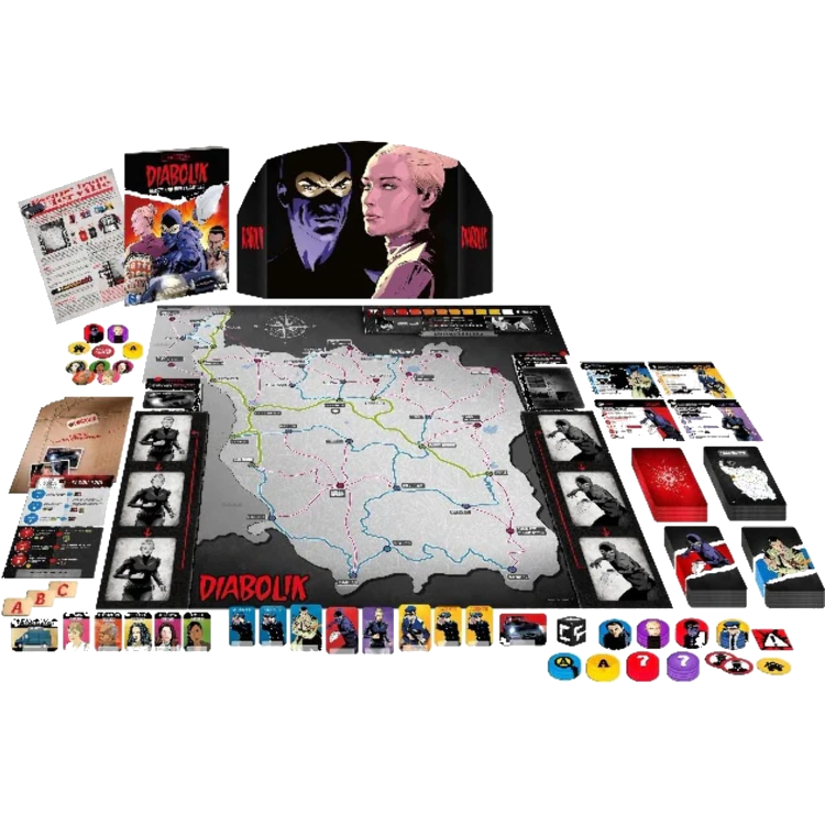 Diabolik Heists and Investigations