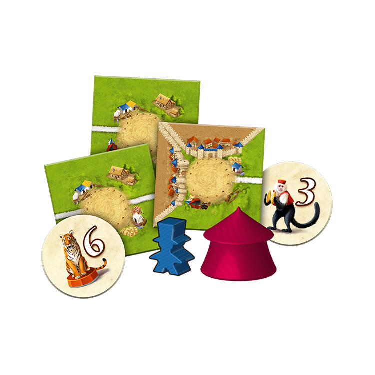 Carcassonne 10 Circus - Expansion (Svenska)