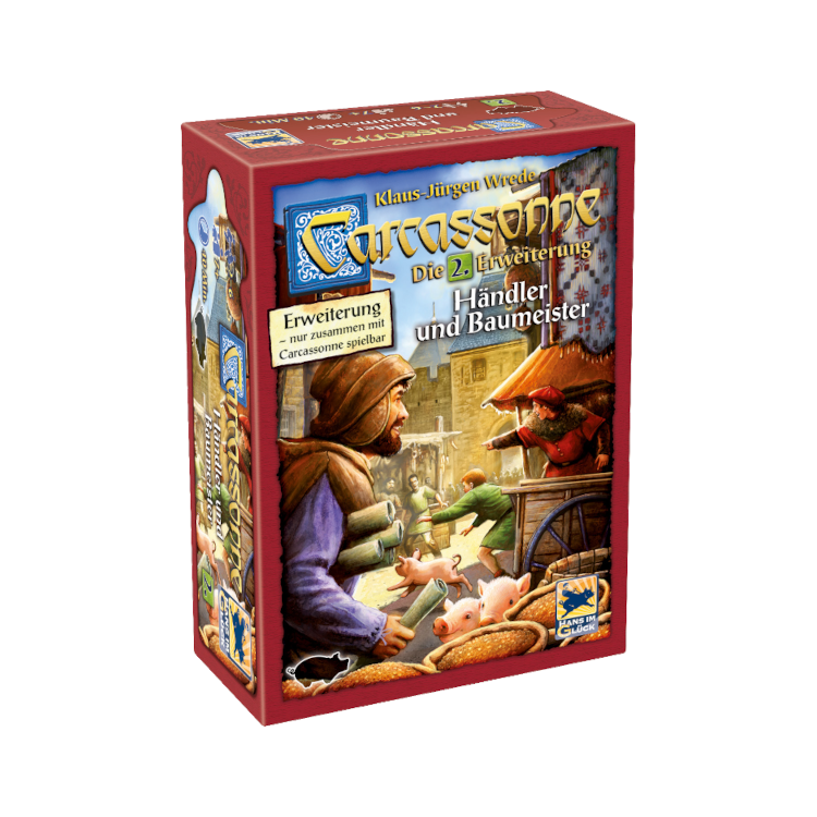 Carcassonne 2 Traders & Builders - Expansion (Svenska)