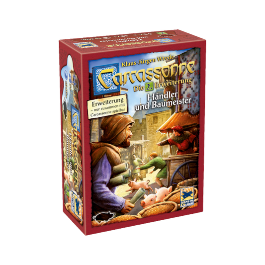 Carcassonne 2 Traders & Builders - Expansion (Svenska)