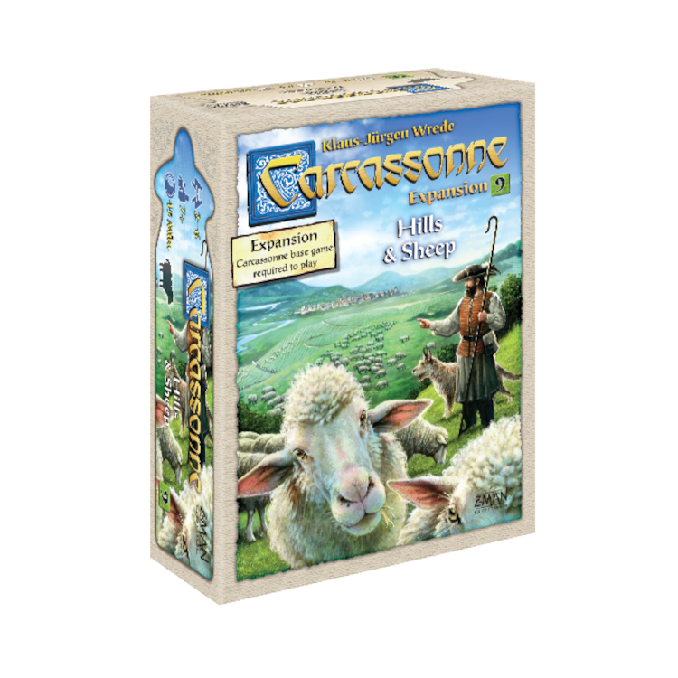 Carcassonne 9 Hills & Sheep - Expansion (Svenska)