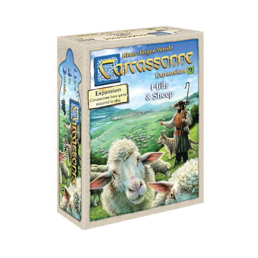 Carcassonne 9 Hills & Sheep - Expansion (Svenska)