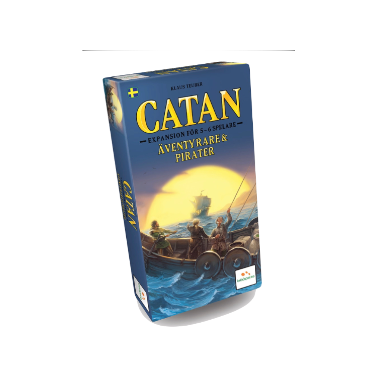 Catan: Äventyrare och pirater 5-6 spelare (Svenska)