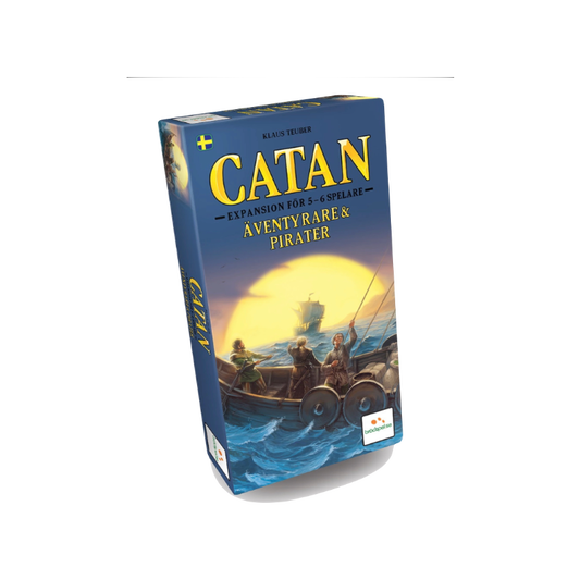 Catan: Äventyrare och pirater 5-6 spelare (Svenska)