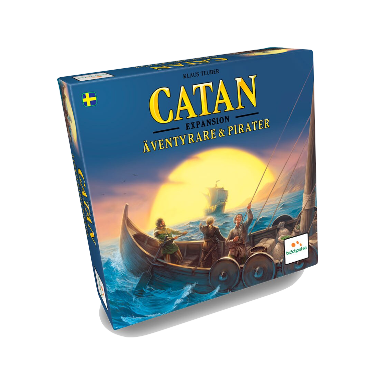 Catan: Äventyrare och pirater - Expansion (Svenska)