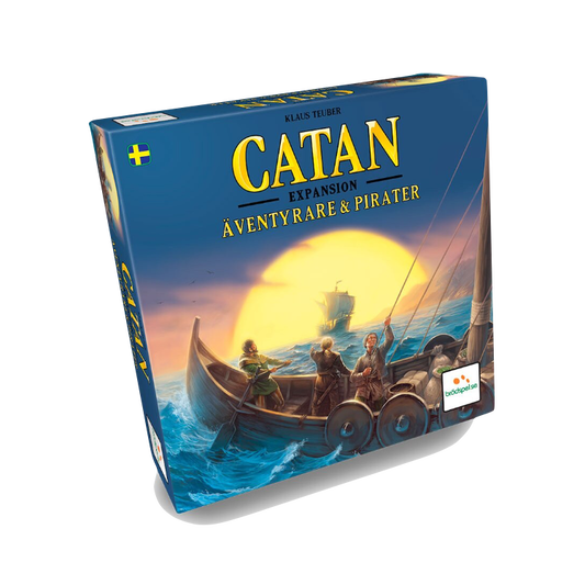 Catan: Äventyrare och pirater - Expansion (Svenska)