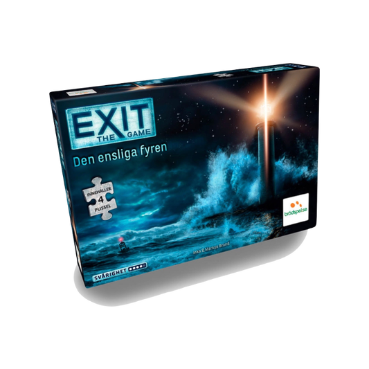 EXIT + PUZZLE 2: Den ensliga fyren (Svenska)