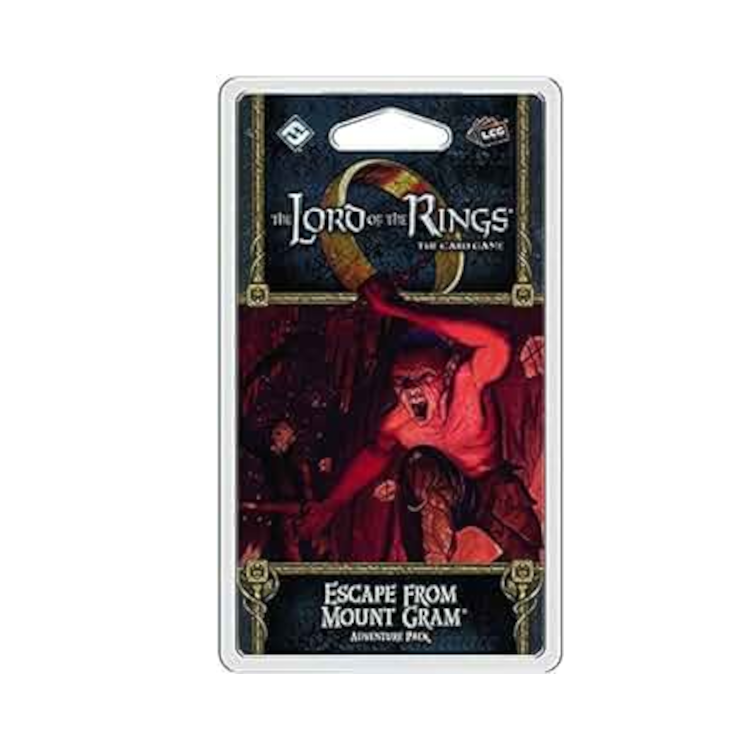 The Lord of the Rings: The Card Game – Escape from Mount Gram Adventure Pac - Expansion