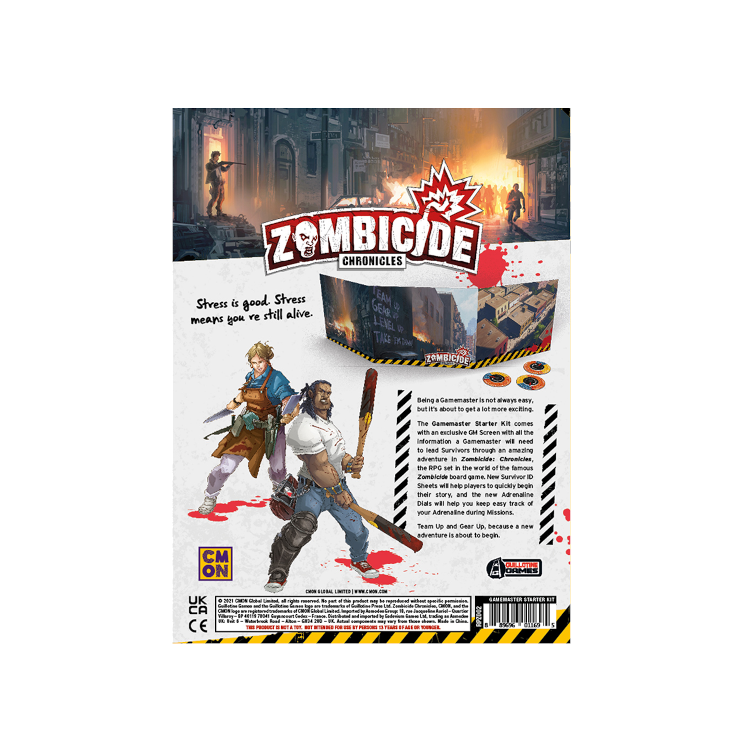 Zombicide GameMaster RPG  Starter