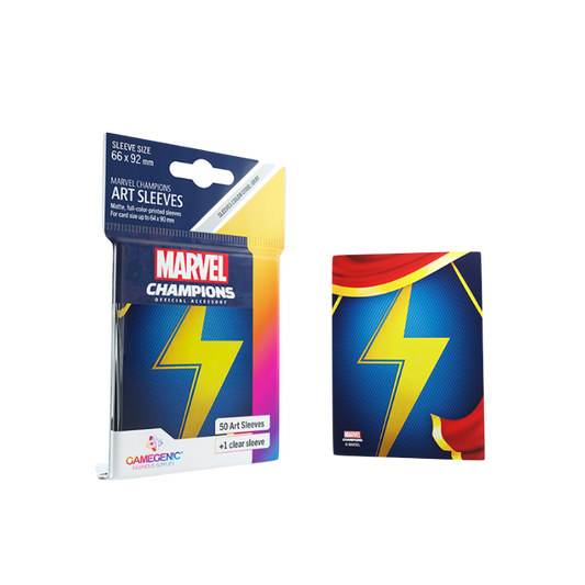 Marvel Champions Sleeves Ms. Marvel (50st)