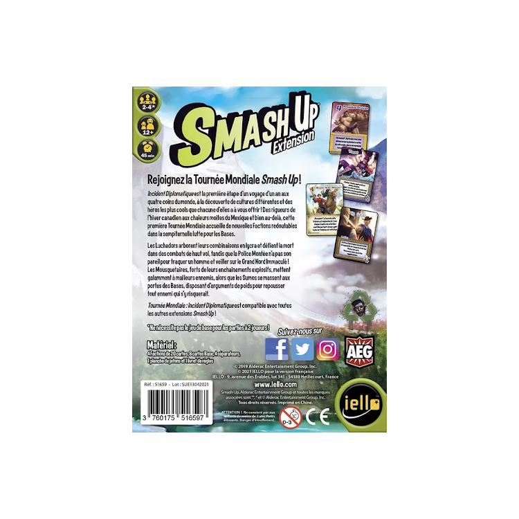 Smash Up World Tour International Incide (Basspel och Expansion)