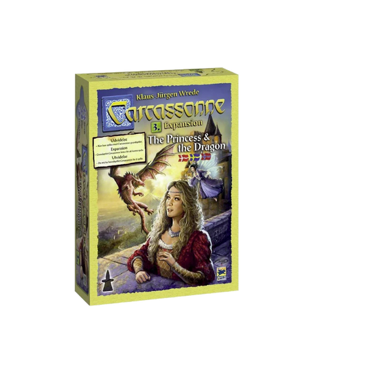 Carcassonne 3 Princess & Dragon (Svenska) - Expansion