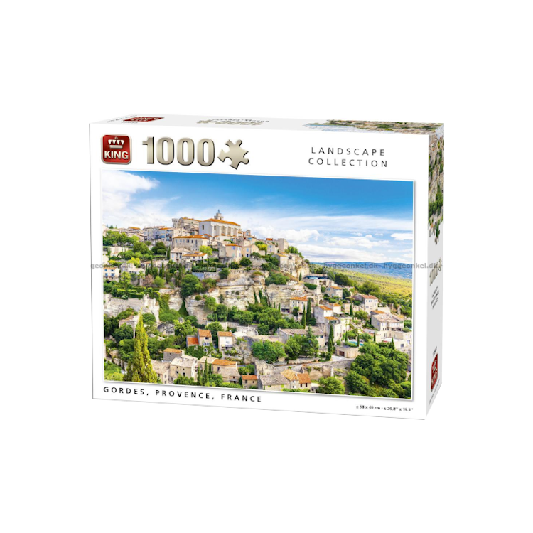 Puzzle Gordes, Provence (1000 bitar)