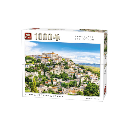 Puzzle Gordes, Provence (1000 bitar)