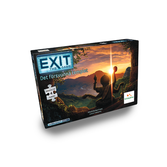 EXIT + PUZZLE 1: Det Försvunna Templet (Svenska)