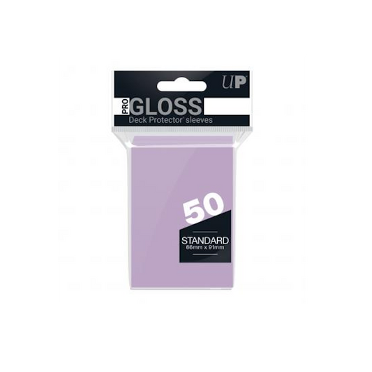 PRO-Gloss Standard Deck Protector® sleeves: Lilac (50 st) - Ultra pro