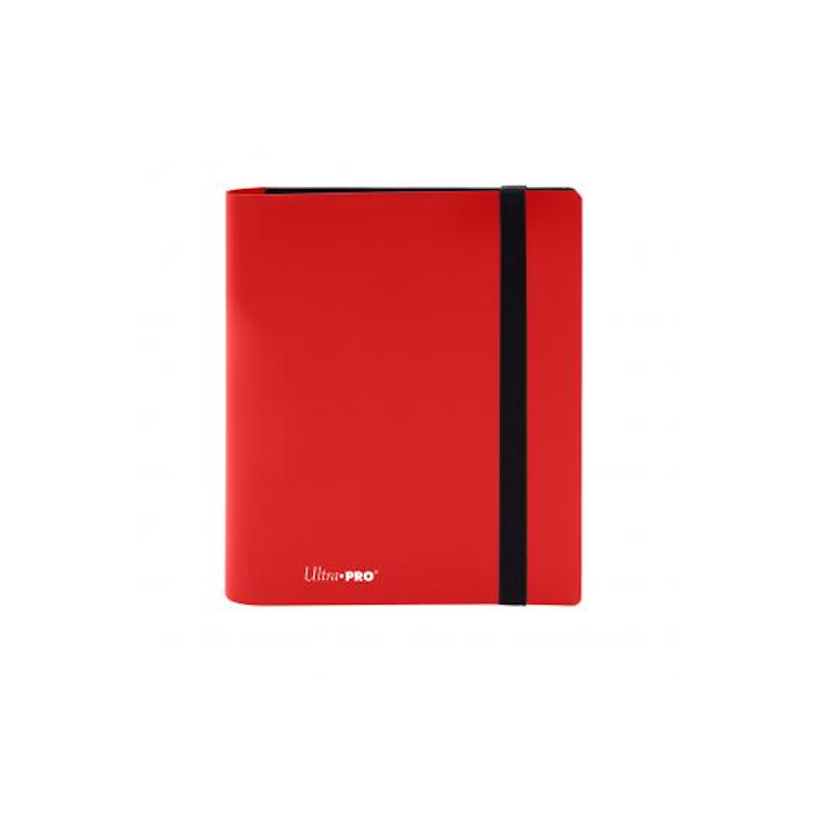 4-Pocket Eclipse Apple Red PRO-Binder - Ultra pro