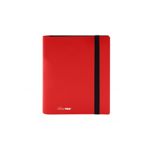 4-Pocket Eclipse Apple Red PRO-Binder - Ultra pro