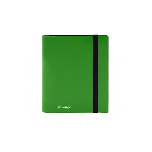 4-Pocket Eclipse Lime Green PRO-Binder - Ultra pro