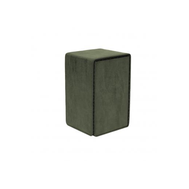 Suede Collection Alcove Tower Emerald Deck Box - Ultra pro