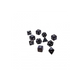 Eclipse 11 Dice Set: Jet Black - Ultra pro