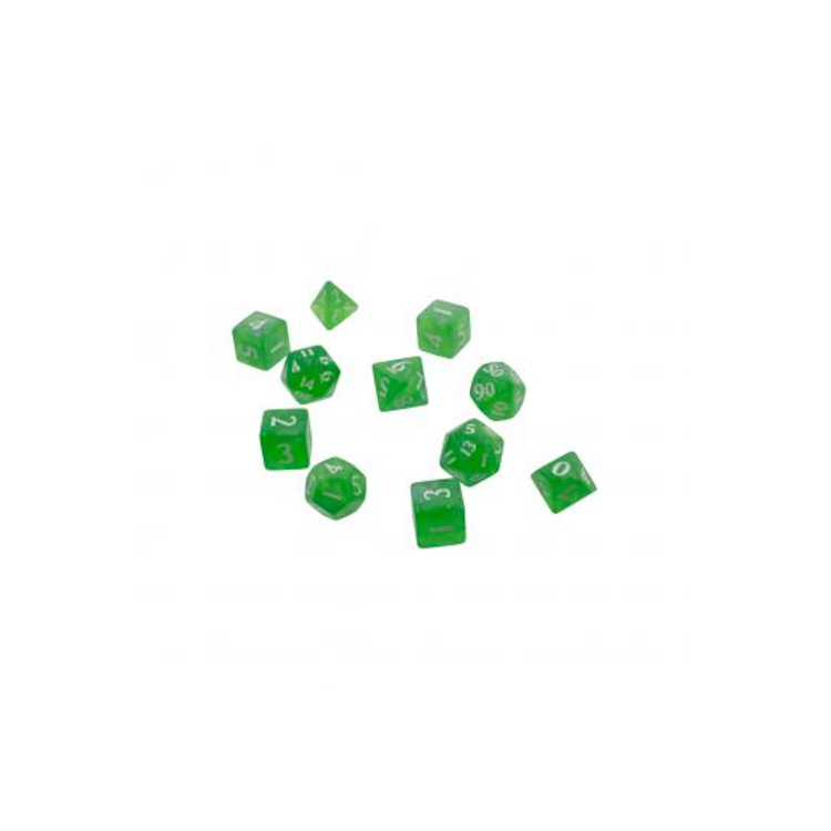 Eclipse 11 Dice Set: Lime Green - Ultra pro