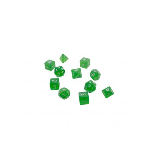 Eclipse 11 Dice Set: Lime Green - Ultra pro