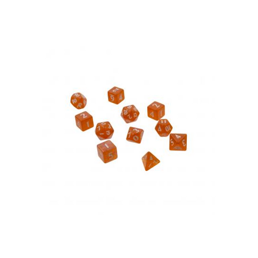 Eclipse 11 Dice Set: Pumpkin Orange - Ultra pro