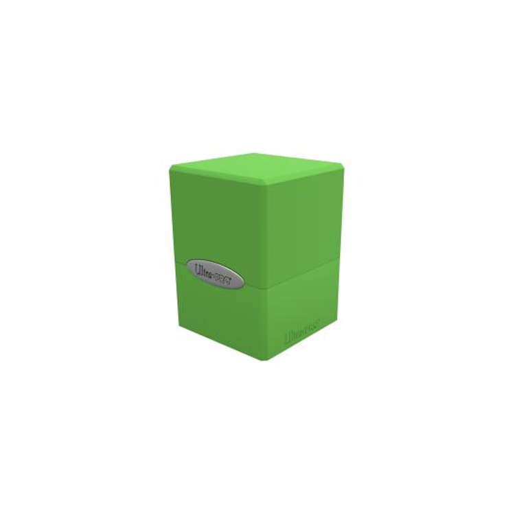 Satin Cube - Lime Green - Ultra pro