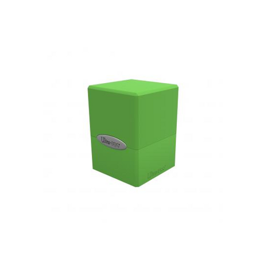 Satin Cube - Lime Green - Ultra pro