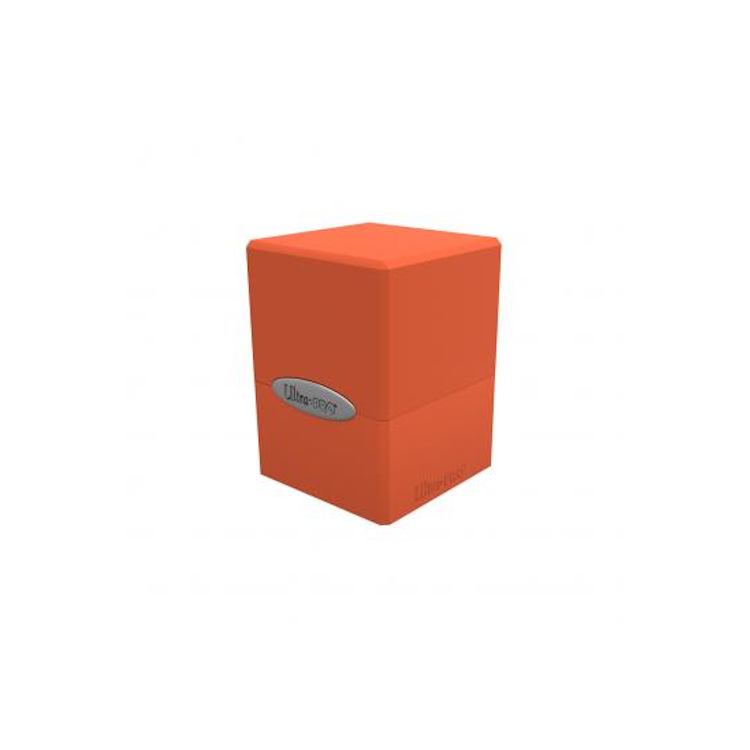 Satin Cube - Pumpkin Orange - Ultra pro