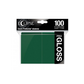 Eclipse Gloss Standard Sleeves: Forest Green - Ultra pro