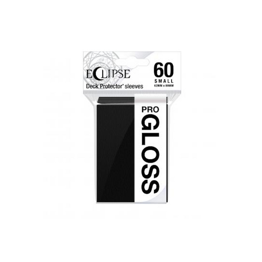 Eclipse Gloss Small Sleeves: Jet Black (60 st) - Ultra pro