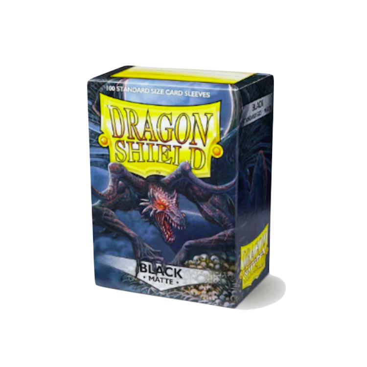 Dragon Shield Matte Sleeves Black (100 st)