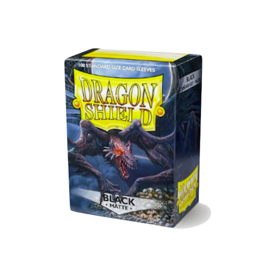 Dragon Shield Matte Sleeves Black (100 st)