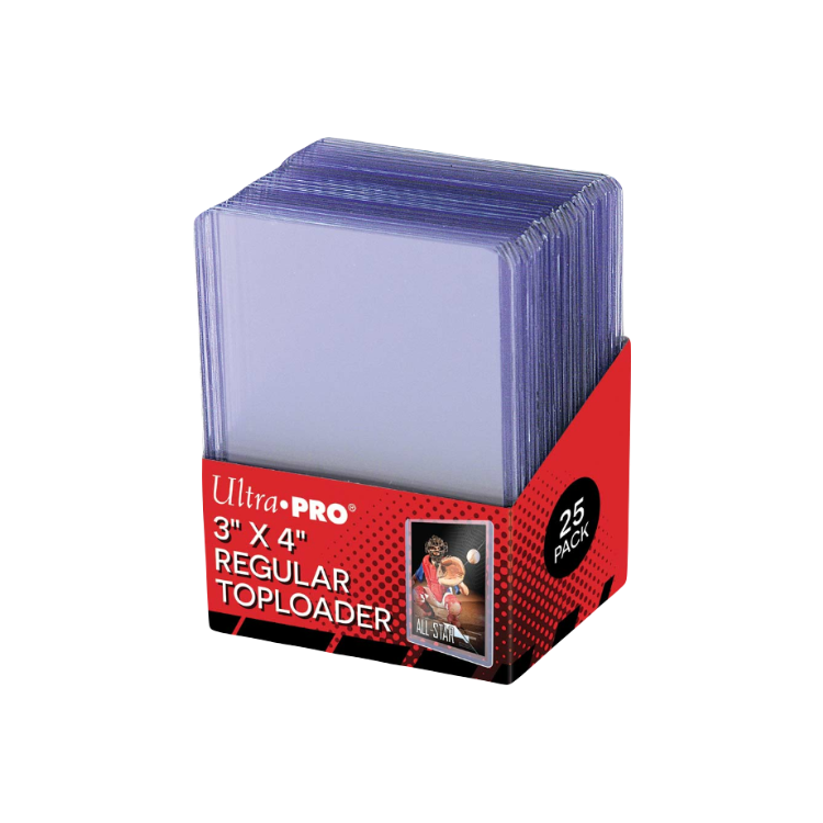 Ultra Pro 3" x 4" Toploader (25-pack)